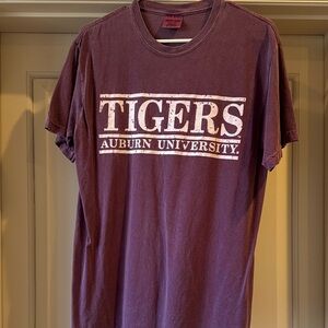 Comfort Colors Purple Auburn University Tee